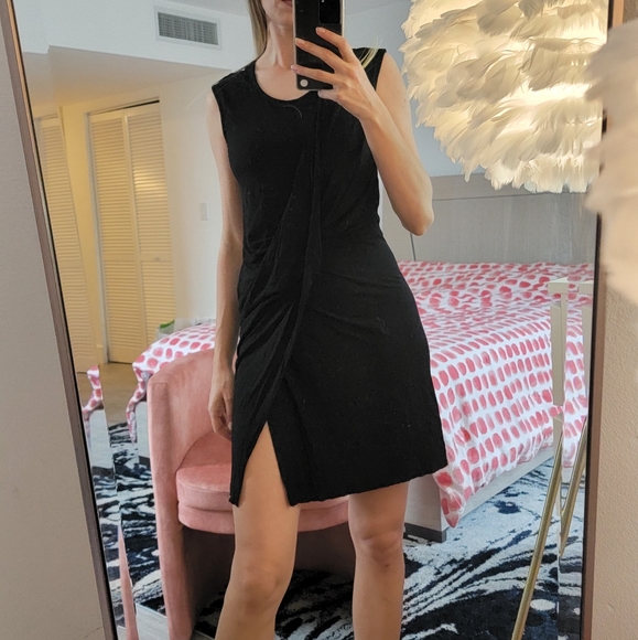 Allsaint Black Casual Sexy Dress - Picture 5 of 6